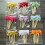Bowknot Cake Toppers Set Romance Theme 10 pcs 8
