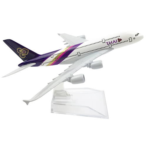 Scale Model Plane Thailand A380 Display 1