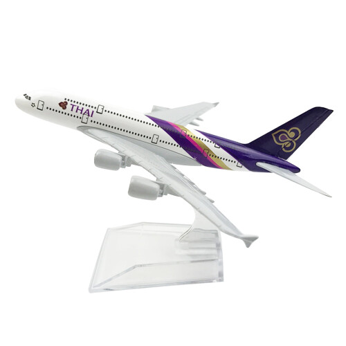 Scale Model Plane Thailand A380 Display 2