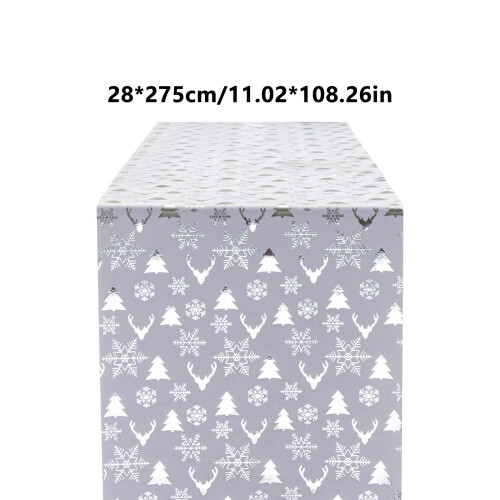 Christmas Table Runner Deer Design 11x108 Inch 2