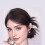 Feathered Bun Wig Clip-on Brown Black 6
