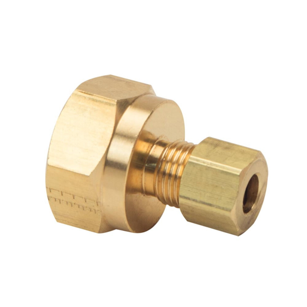 Thrifco Brass Compression Fip Adapter 66 1/4" X 1/2" 9357860742399