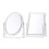 NICEXMAS Clear Polishing Vanity Mirror 2 pcs 4