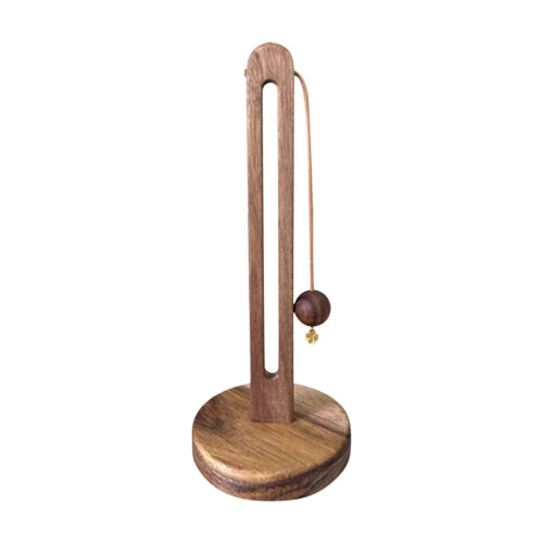 Solid Wood Paper Towel Holder Kitchen Counter Organizer 1