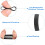 Silicone Bands 0.5 x 0.2 in 200 Pack Black 3