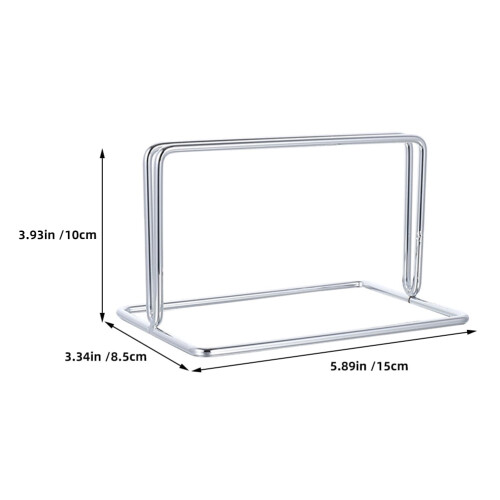Desk Divider Support Clamp Silver 2 Pcs 1