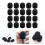 Black Mic Sponge Covers for Lapel Microphone 40 pcs 7