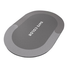 Tapis de bain ultra-absorbant à séchage rapide - Tapis de bain imperméable en caoutchouc - Tapis de bain auto-séchant