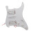 Electric Guitar Pickguard HSH Prewired White 2