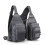 Fly Fishing Vest Grey Adjustable with Multiple Pockets 4