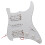 Electric Guitar Pickguard HSH Prewired White 4