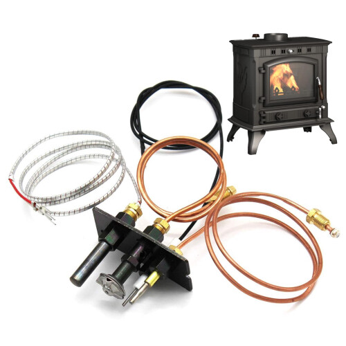 Propane Gas Pilot Assembly for Fireplaces with Thermopile 1