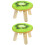Cake Decorative Stool Chairs Outdoor Toddler 2 Pieces 8