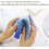 LINLIN round mouse pad soft non-slip 8.5 inch 6