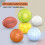 Sensory Balls Set Bright Colors Soft Texture 6-Pack 7