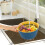 Vegetable Washer Colander Basket Dual Bowl 6