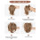 Natural Hair Extensions Messy Bun Piece with Bendable Wire 7