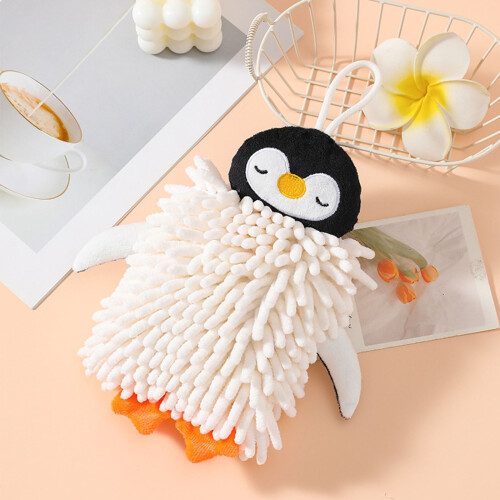 Microfiber Hand Towels Cartoon Animal Design 2-Pack 1