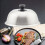 Grill Dome Cover for Cheese Melting and Steaming 1 Pack 6