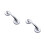Suction Grab Bar Shower Handle for Elderly 2 pcs 8