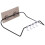 Black Wall-Mounted Basin Storage Rack Iron 1 Piece 4