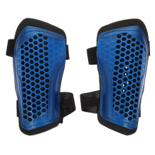 Soccer Shin Guards with Knee and Ankle Protection Blue M
