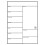 Wall Calendar Whiteboard Magnetic 12-Month 2