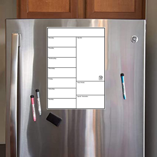 Wall Calendar Whiteboard Magnetic 12-Month 2