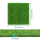 Artificial Grass Nesting Pads 12x12 Inch 6 Pcs 2