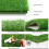 Artificial Grass Nesting Pads 12x12 Inch 6 Pcs 6