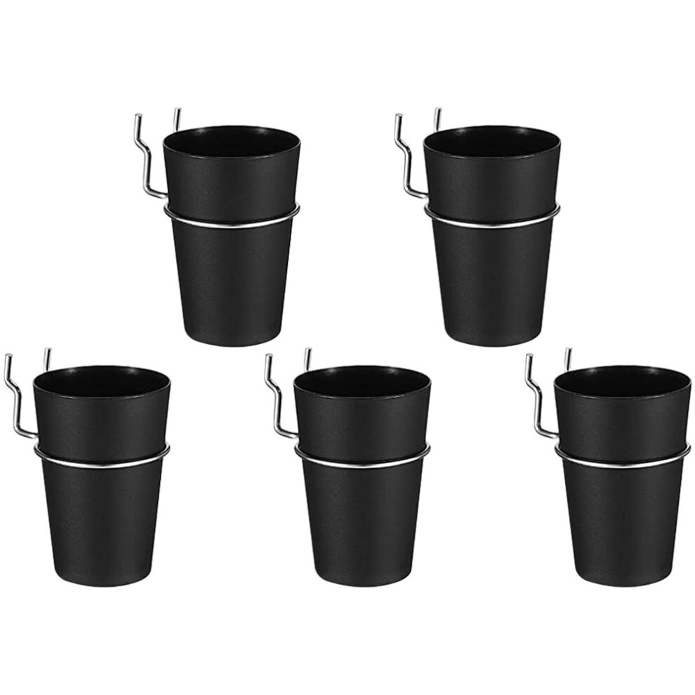Pegboard Cup Hook and Loop Storage for Nails and Pantry