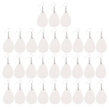 Earrings Heat Transfer Pendant Blank Teardrop 30 pcs