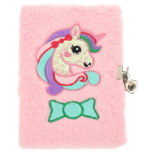 Cartoon Kids Lock Notebook Diary for Students