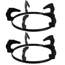 2 pezzi Supporto per fornello a gas, supporto per pentole, wok, anello di supporto per cucina elettrica