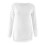 Women's Lightweight Crew Neck Sweater White 3XL 2