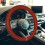 Heated Steering Wheel Cover 15 Inch 12V Universal Black 4