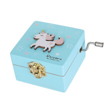 Hand Shake Box Hudební skříňka Ornament Dárkový Náhodný Vzor