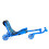 Blue Kids Scooter 4+ Years 132 lbs Side-to-Side Propulsion 6