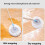 SHENGXINY rotating sponge mop 110cm orange 3