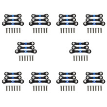 30Pcs Steering Link Rod Servo Rod for TT-02 TT-02T TT02 TT02T 1/10 RC Car Upgrade Parts Accessories,