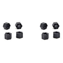 8 Peças Adaptador Hexagonal de Roda 7504 para ZD Racing -10 DBX10 1/10 RC Carro Upgrade Peças Acessórios Sobressalentes