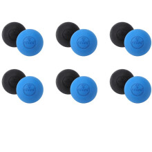 6X KSONE Massage Balls,Lacrosse Massage Balls,for Myofascial Release,Full Body Relax Trigger Point,Manual Massage Balls