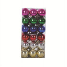Herrnalise Lot de 36 boules de Noël de 3 cm, décorations incassables pour sapin de Noël à suspendre
