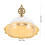 Round Iron Cake Stand with Clear Dome Cover 7