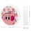 Μαγνητικό ανοιχτήρι μπουκαλιών Kirby με μαγνήτες ψυγείου - Αυτοκόλλητο - Μοναδική 7