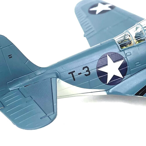 TBD Devastator Alloy Model WWII US Navy Bomber 1:72 1