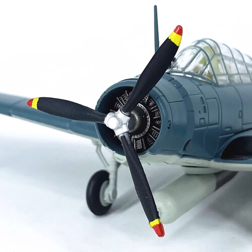 TBD Devastator Alloy Model WWII US Navy Bomber 1:72 2