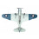 TBD Devastator Alloy Model WWII US Navy Bomber 1:72 5
