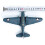 TBD Devastator Alloy Model WWII US Navy Bomber 1:72 7