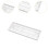GH60 Keyboard Shell Case Replacement White 6